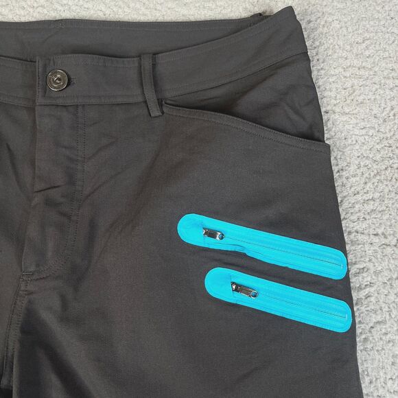 Lululemon Cargo Shorts Men 38 Gray Commute Cadence Zip Pocket Stretch Athleisure - Picture 2 of 15